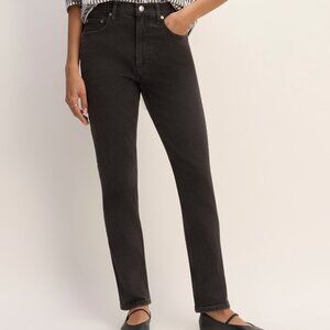 Everlane Original Cheeky Jeans Washed Black Sz 28